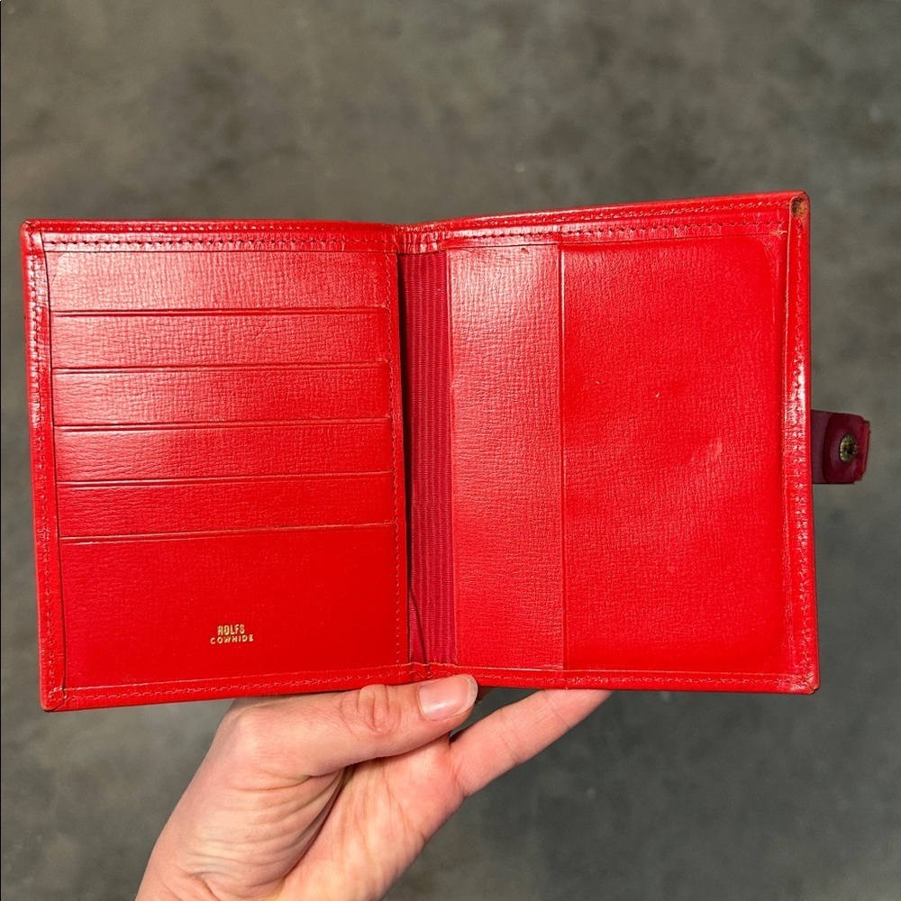Vintage Rolfs Cowhide Wallet - Picture 4 of 12